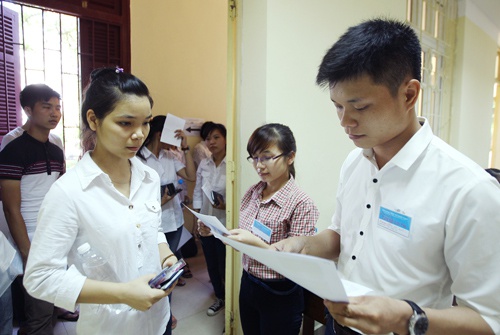 Thi THPT: Điểm từng môn trong bài tổ hợp được quy về thang 10